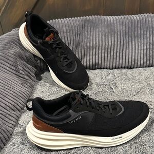 Cole Haan Men's Black and Brown Sneakers